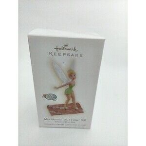 Hallmark Mischievous Little Tinker Bell Christmas Ornament 2009 Disney Peter Pan